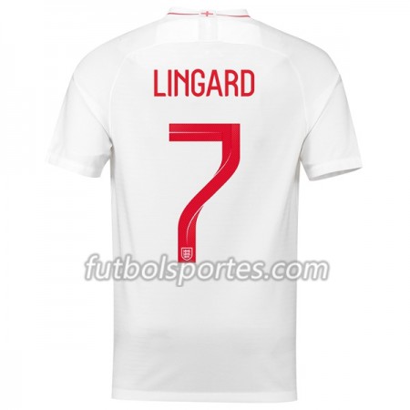Camisetas Inglaterra Lingard 7 Primera Equipacion Mundial 2018
